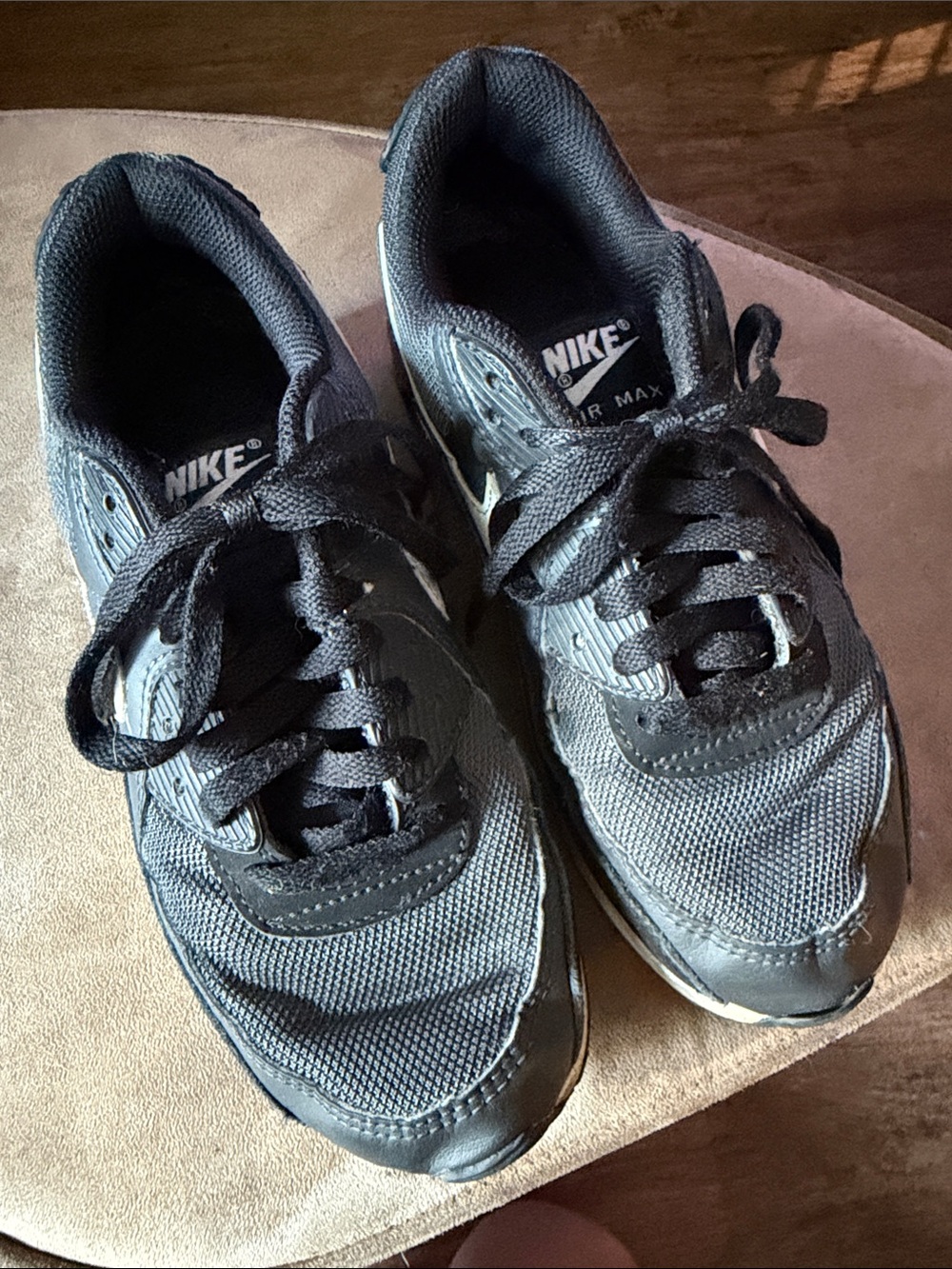 Nike Black Men's Air Max Casual Sneakers